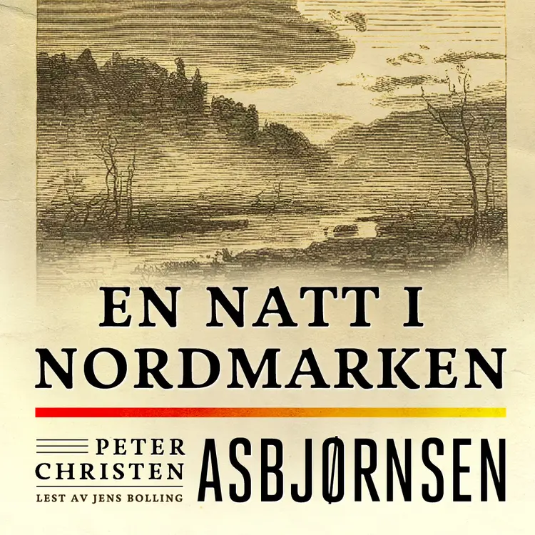 Omslag En natt i Nordmarken av Peter Christen Asbjørnsen (Lydbok)
