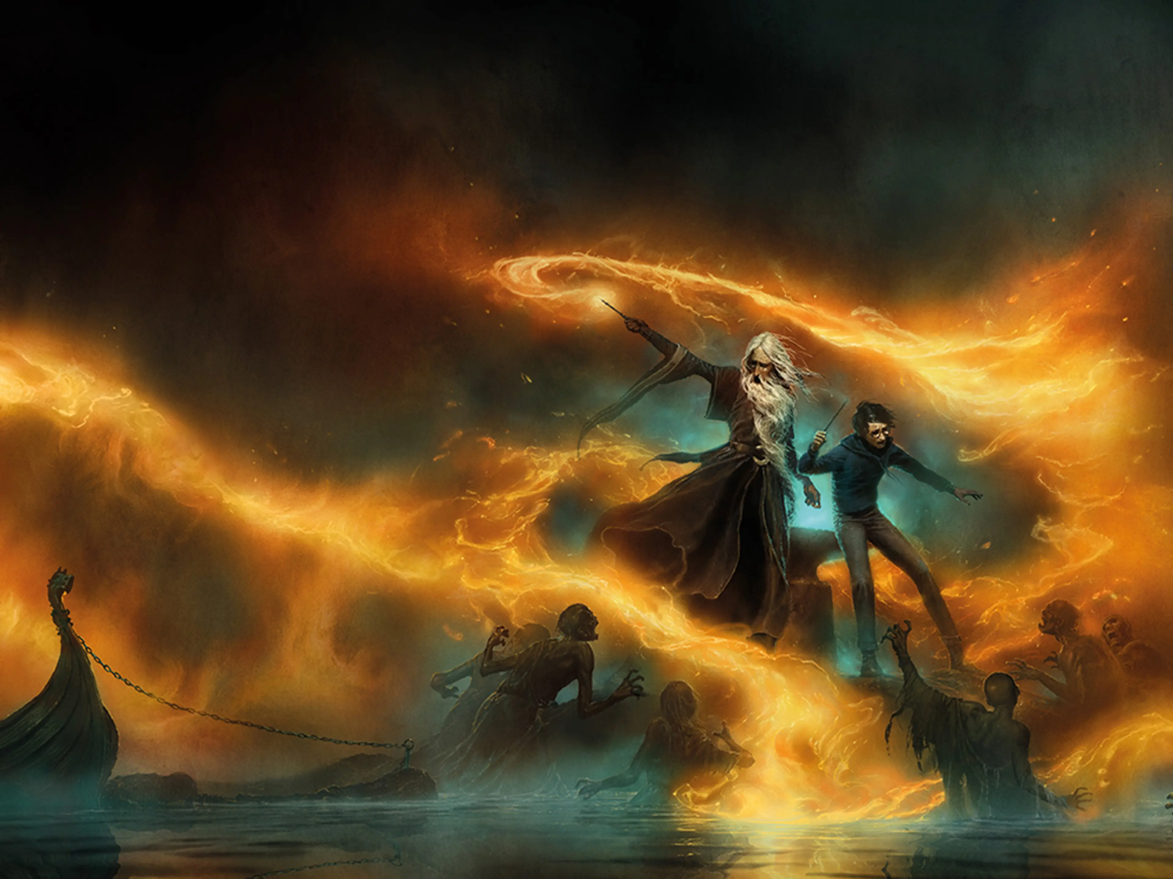 Illustrasjon fra Harry Potter
