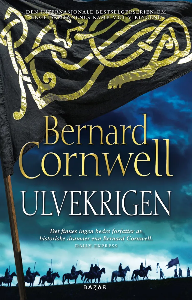 Omslag Ulvekrigen av Bernard Cornwell (Innbundet)
