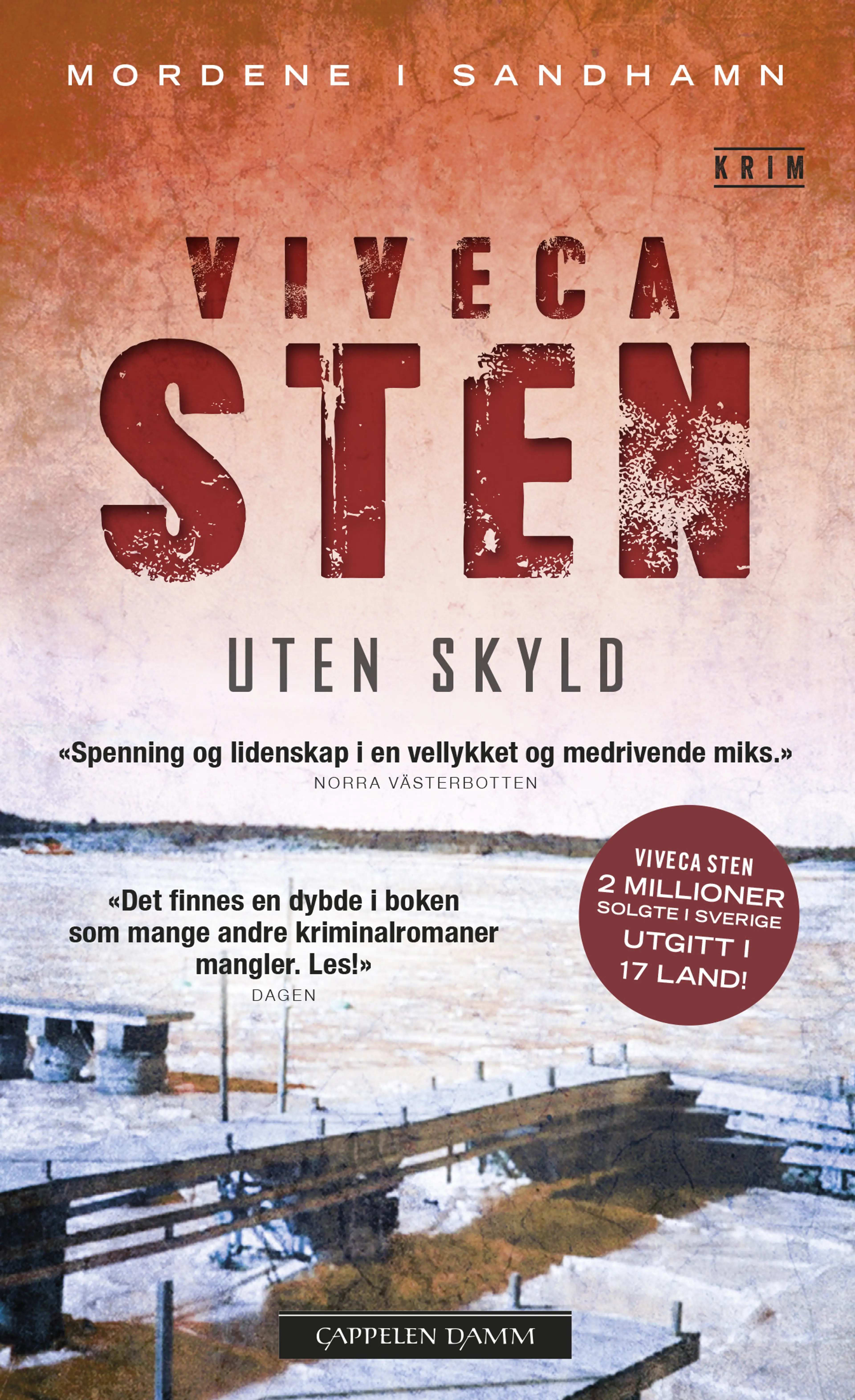 Omslag Uten skyld av Viveca Sten (Ebok)