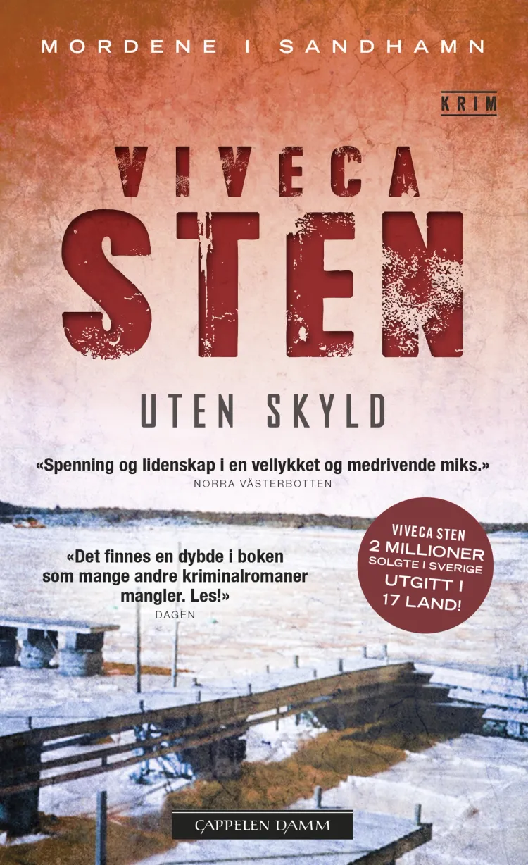 Omslag Uten skyld av Viveca Sten (Ebok)