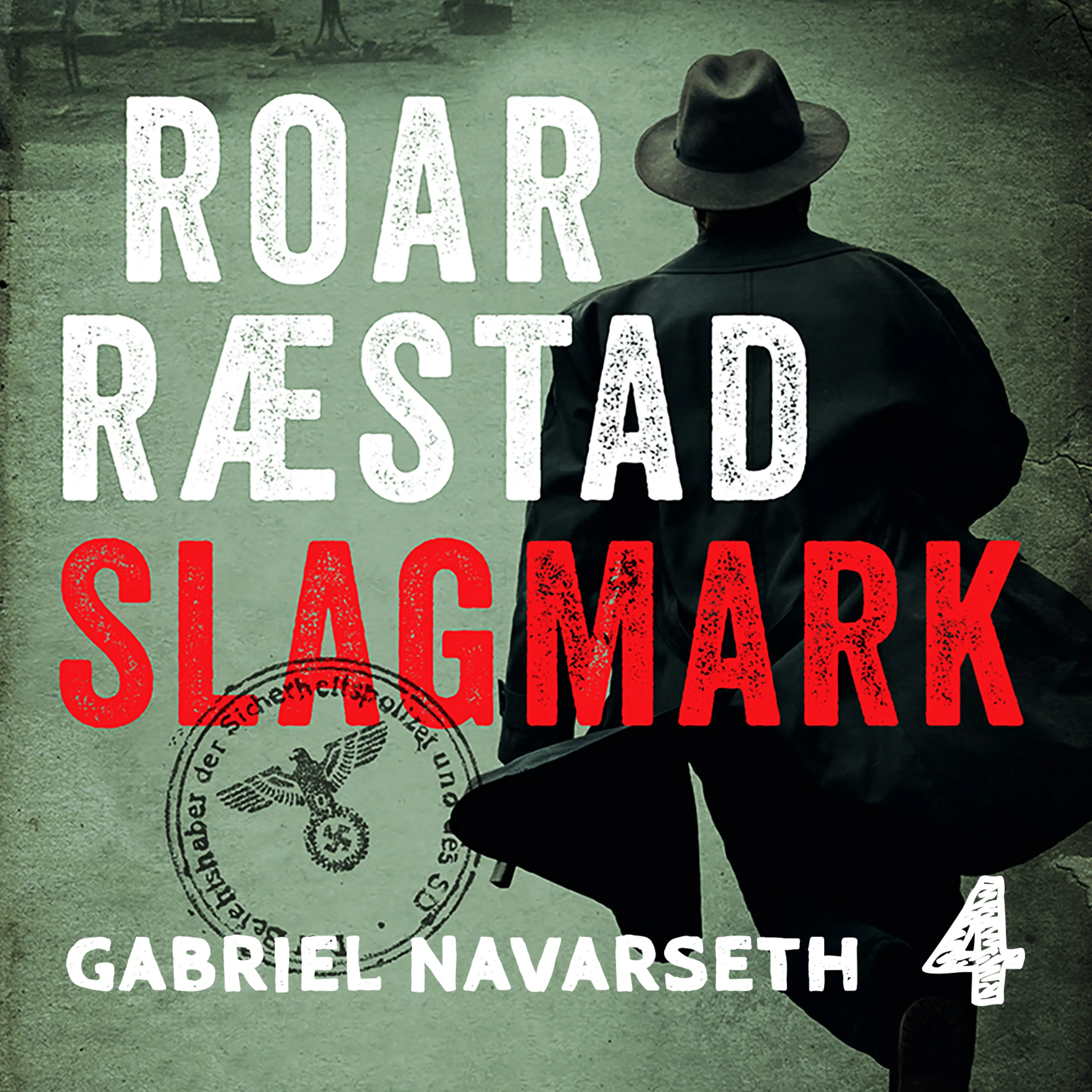 Omslag Slagmark av Roar Ræstad (Lydbok)