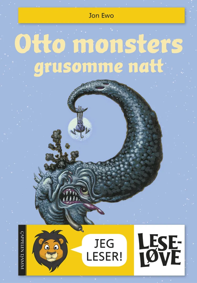 Omslag Leseløve - Otto monsters grusomme natt av Jon Ewo (Innbundet)