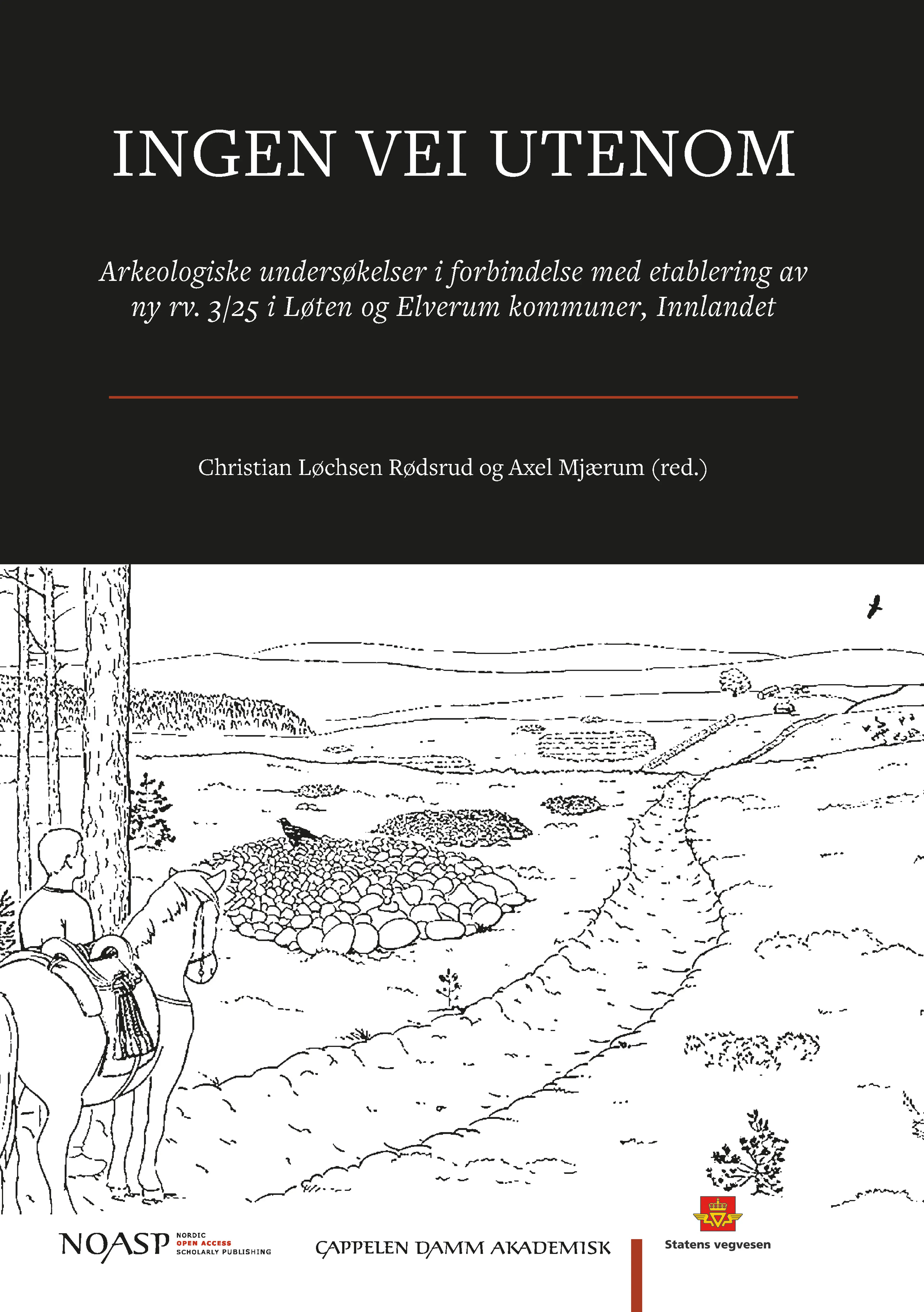 Omslag Ingen vei utenom av Axel Mjærum og Christian Løchsen Rødsrud (red.) (Innbundet)