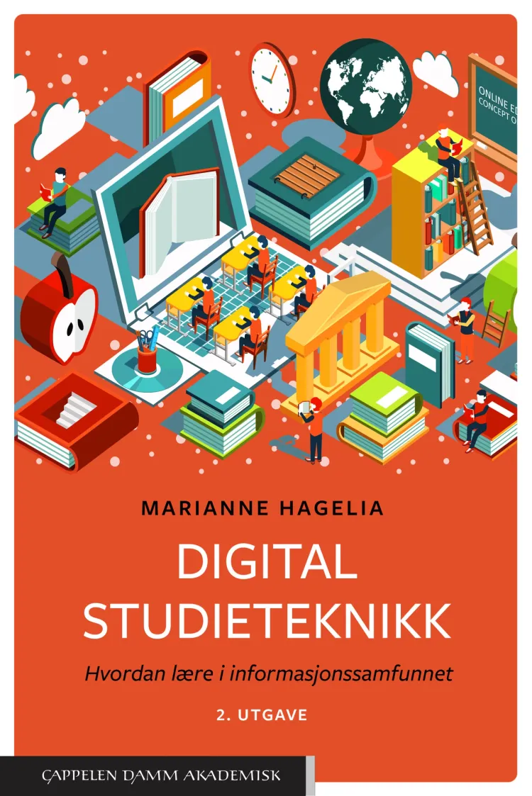 Omslag Digital studieteknikk av Marianne Hagelia (Heftet)