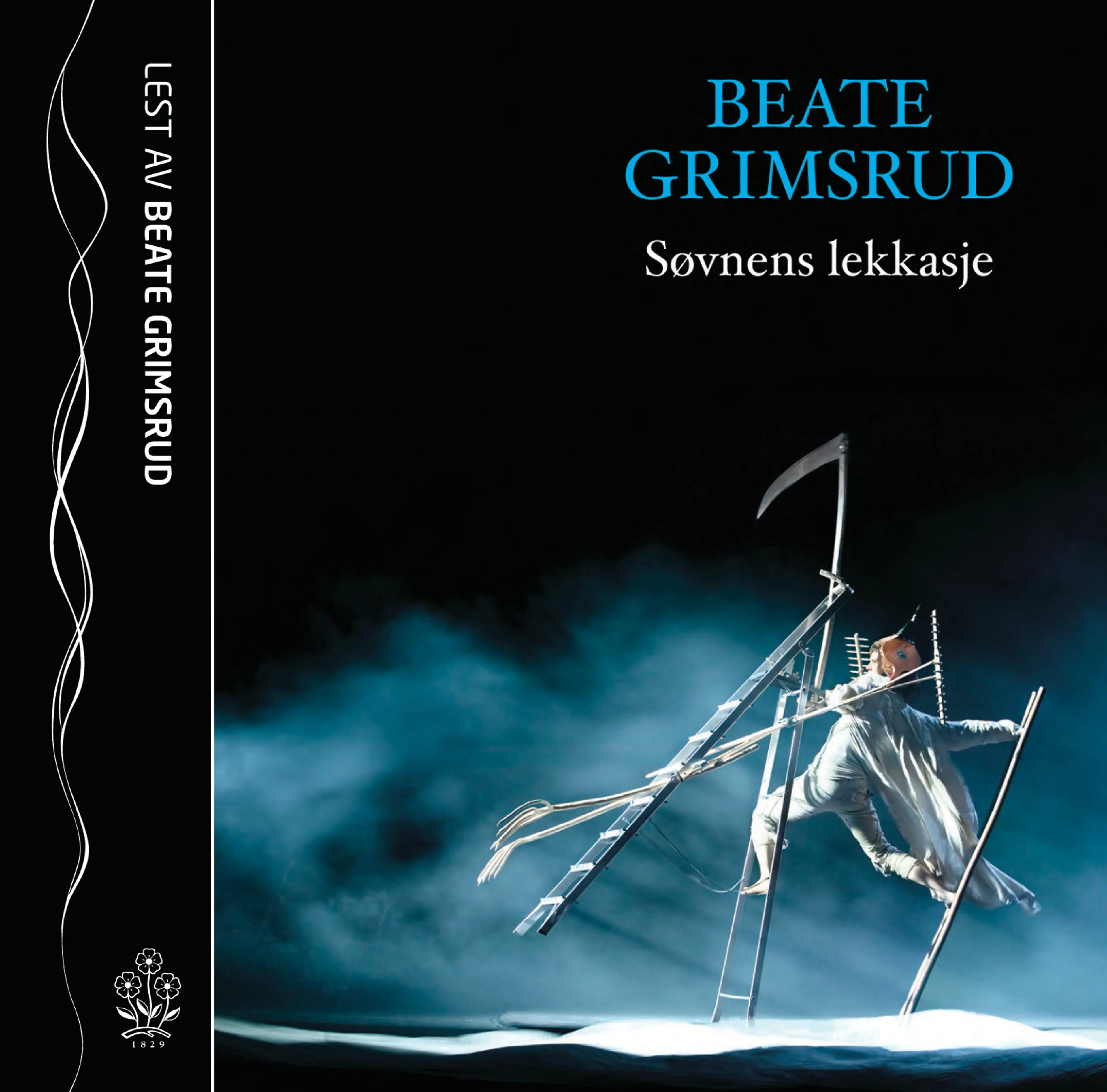 Omslag Søvnens lekkasje av Beate Grimsrud (Lydbok)