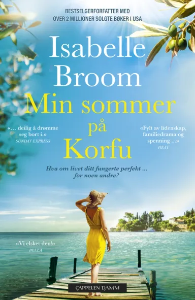 Omslag Min sommer på Korfu av Isabelle Broom (Heftet)