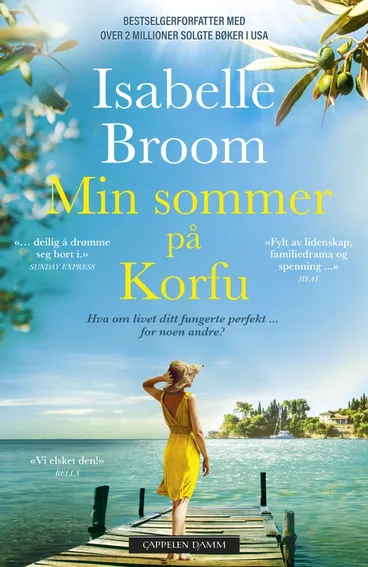 Omslag Min sommer på Korfu av Isabelle Broom (Heftet)