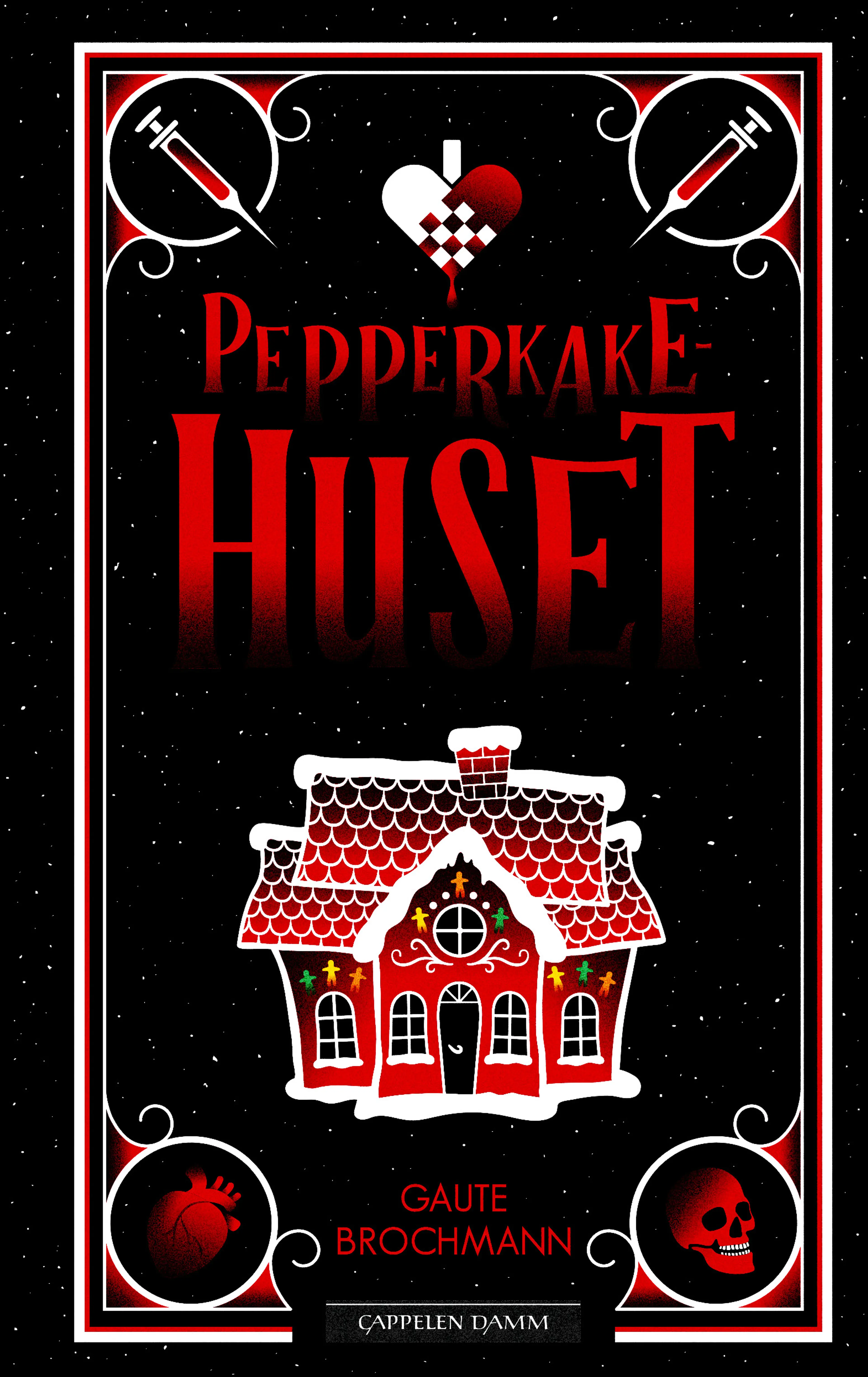 Omslag Pepperkakehuset av Gaute Brochmann (Innbundet)