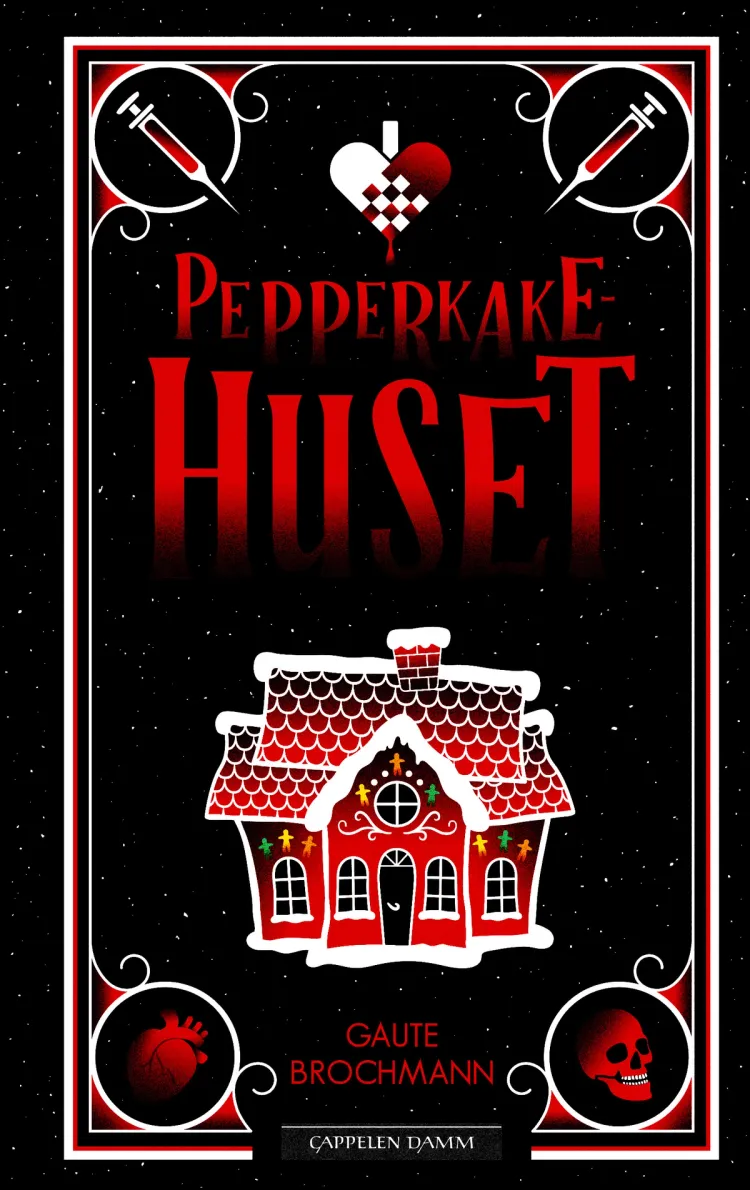 Omslag Pepperkakehuset av Gaute Brochmann (Innbundet)