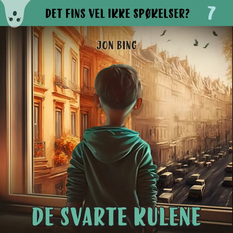 Omslag De svarte kulene av Jon Bing (Lydbok)