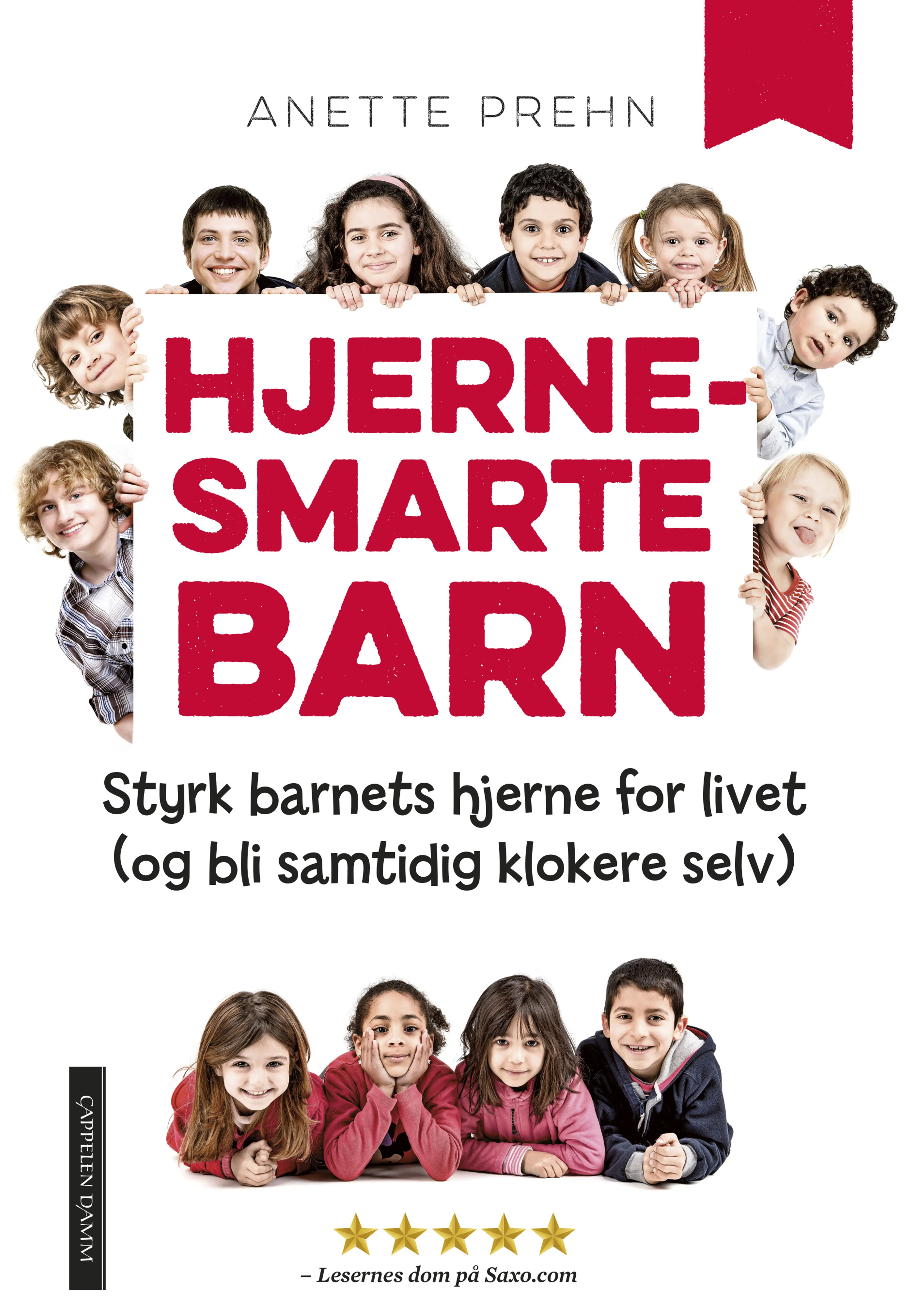 Omslag Hjernesmarte barn av Anette Prehn (Ebok)