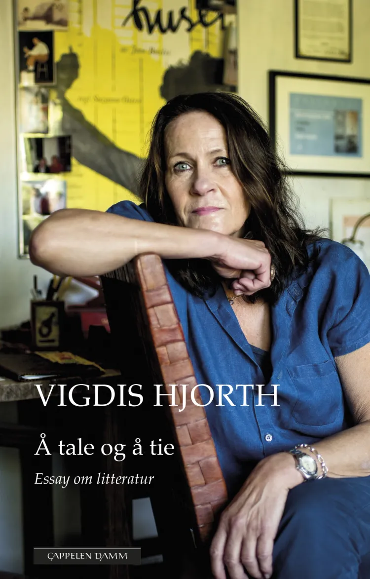 Omslag Å tale og å tie av Vigdis Hjorth (Ebok)