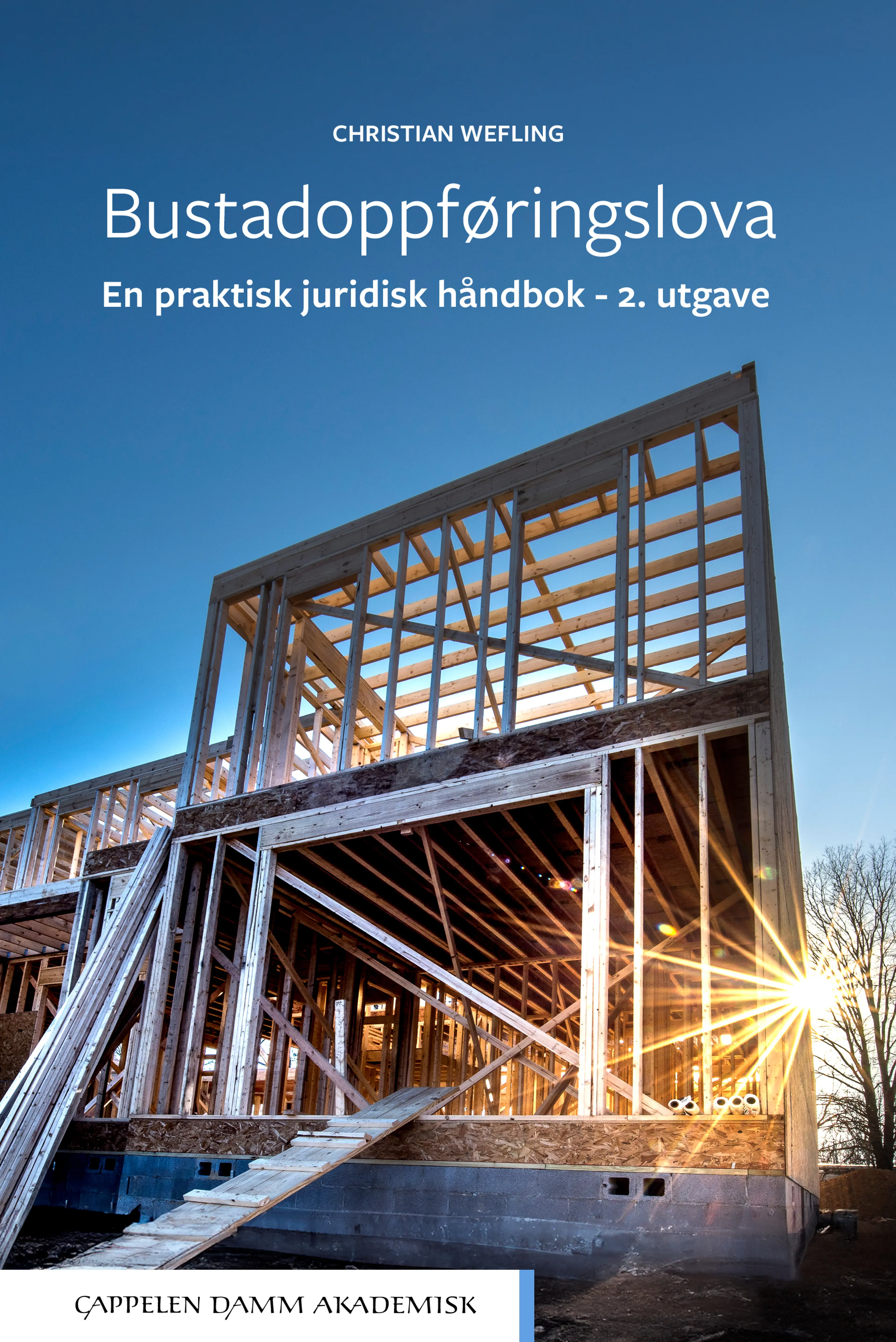 Omslag Bustadoppføringslova av Christian Wefling (Heftet)