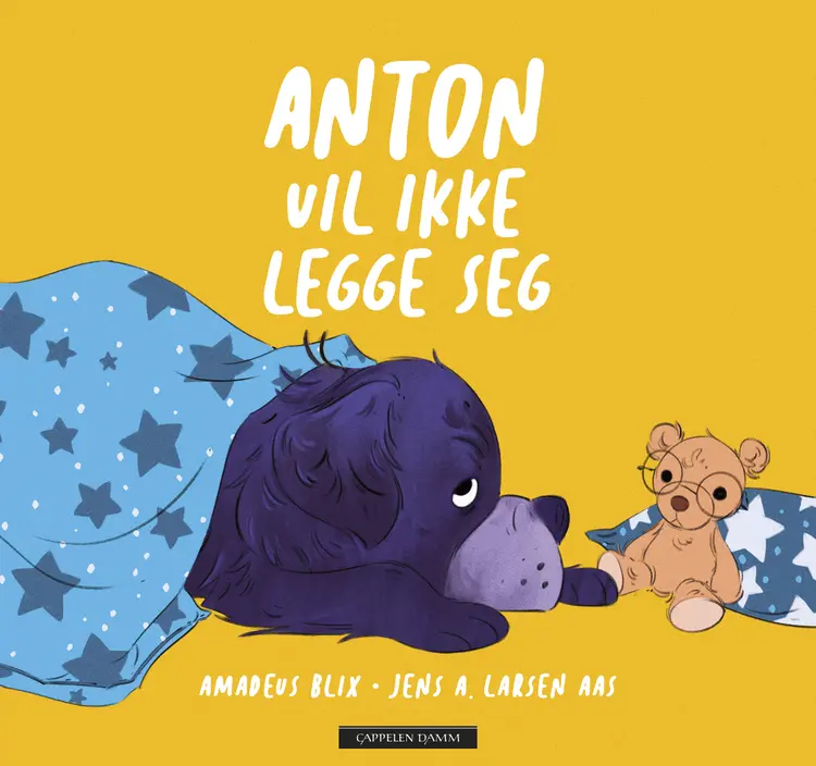 Omslag Anton vil ikke legge seg av Amadeus Blix (Ebok)