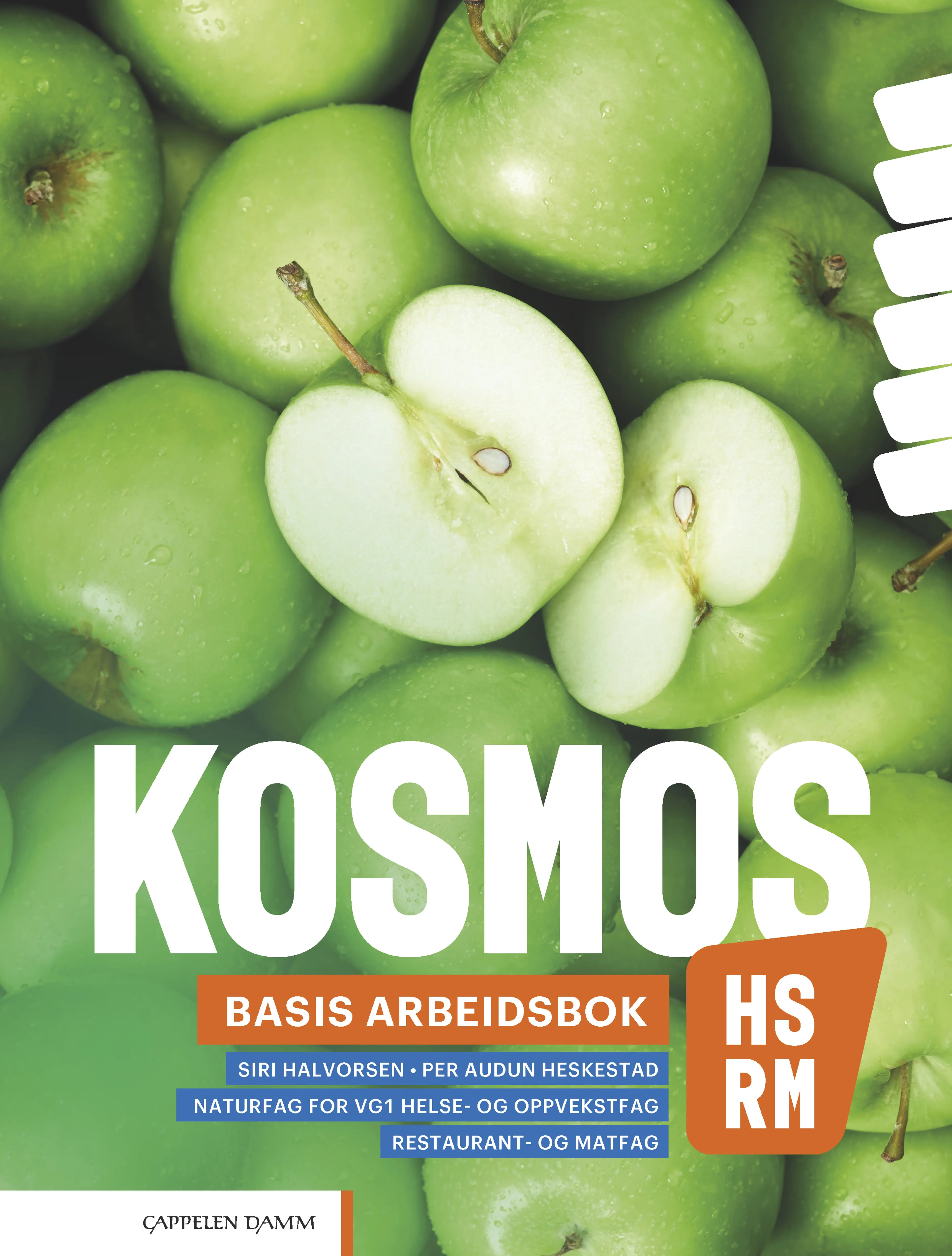 Omslag Kosmos HS, RM Basis Arbeidsbok (2023) av Siri Halvorsen og Per Audun Heskestad (Heftet)