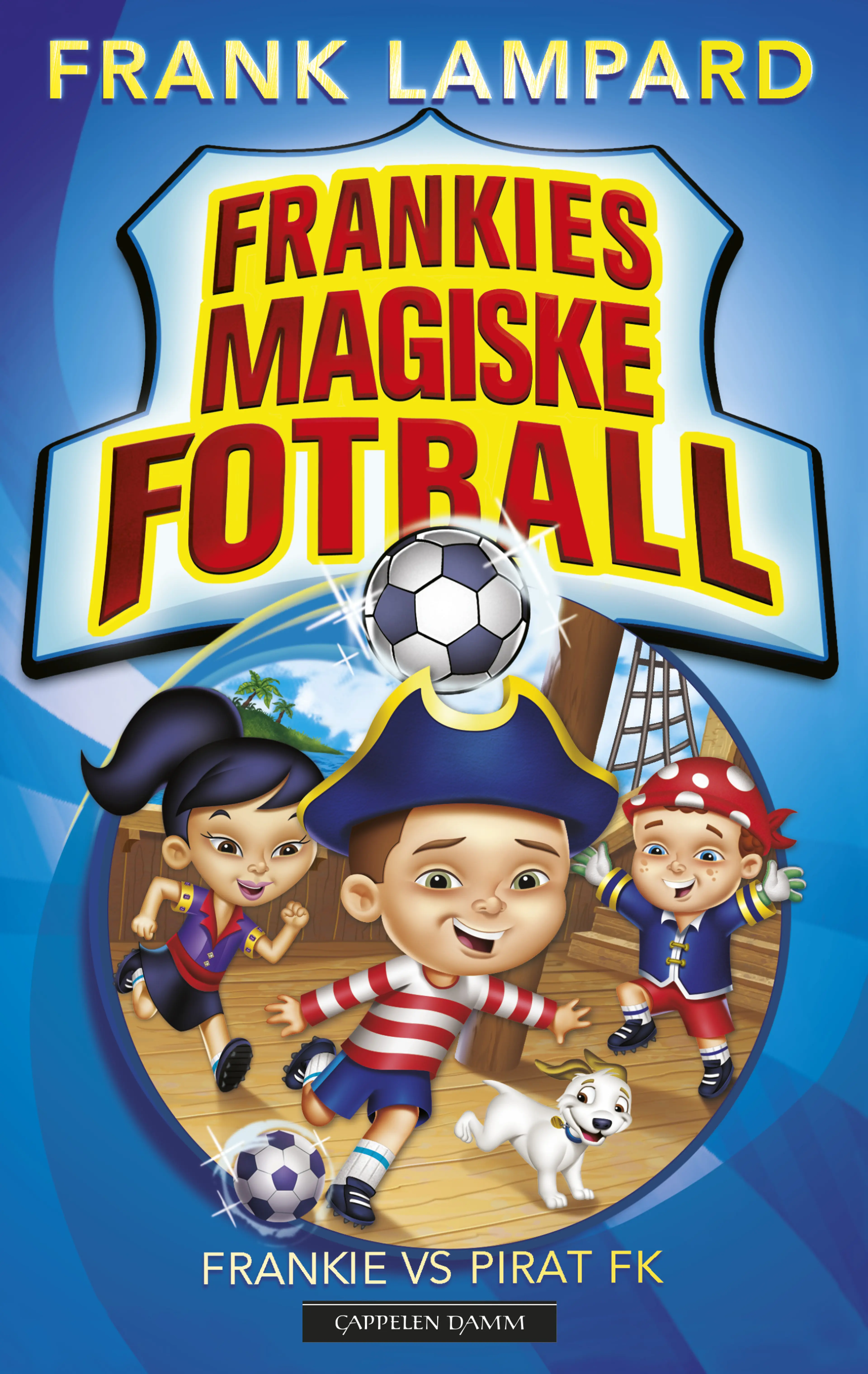 Omslag Frankie vs Pirat FK av Frank Lampard (Innbundet)