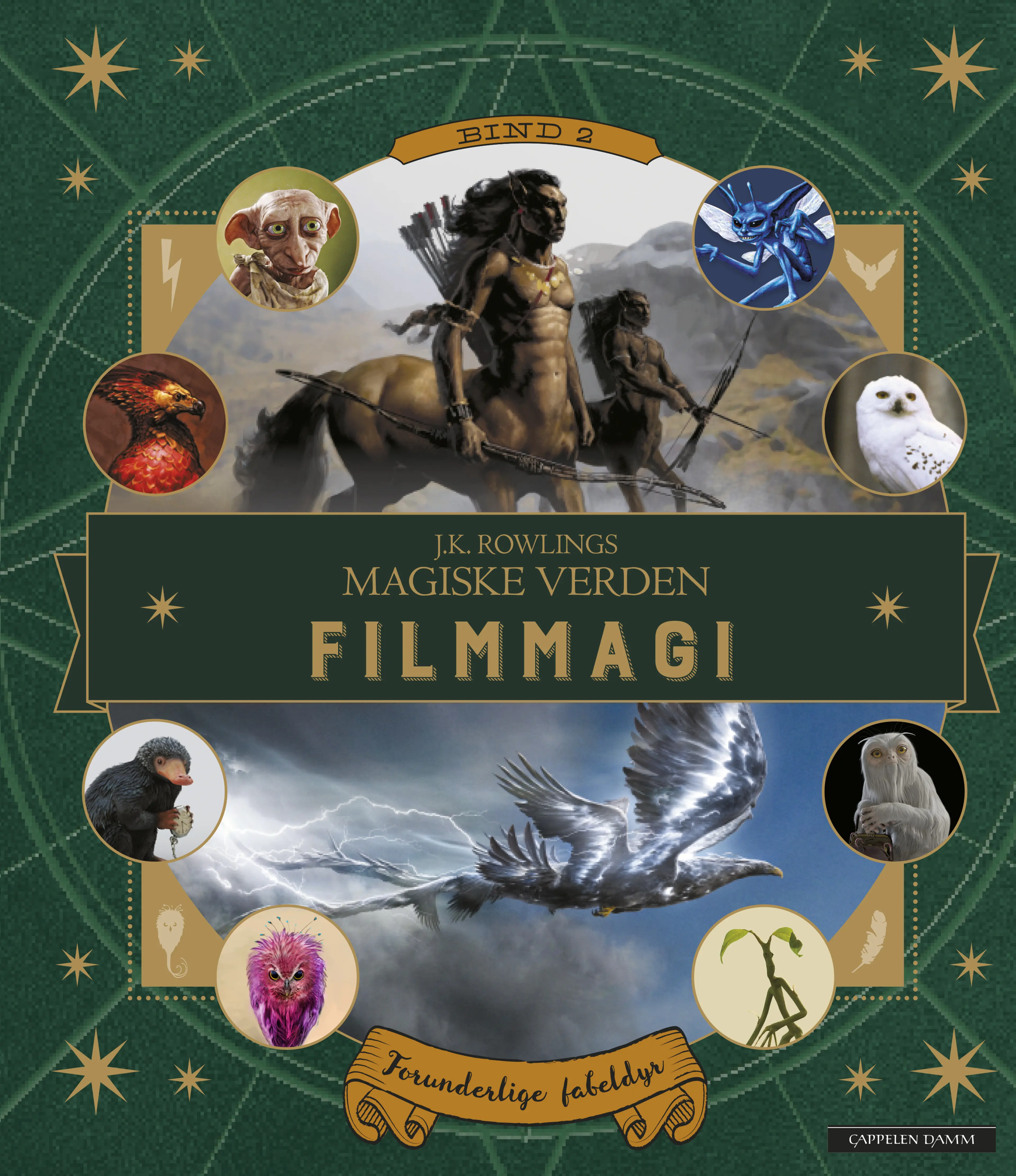 Omslag Filmmagi bind 2: Forunderlige fabeldyr (Innbundet)