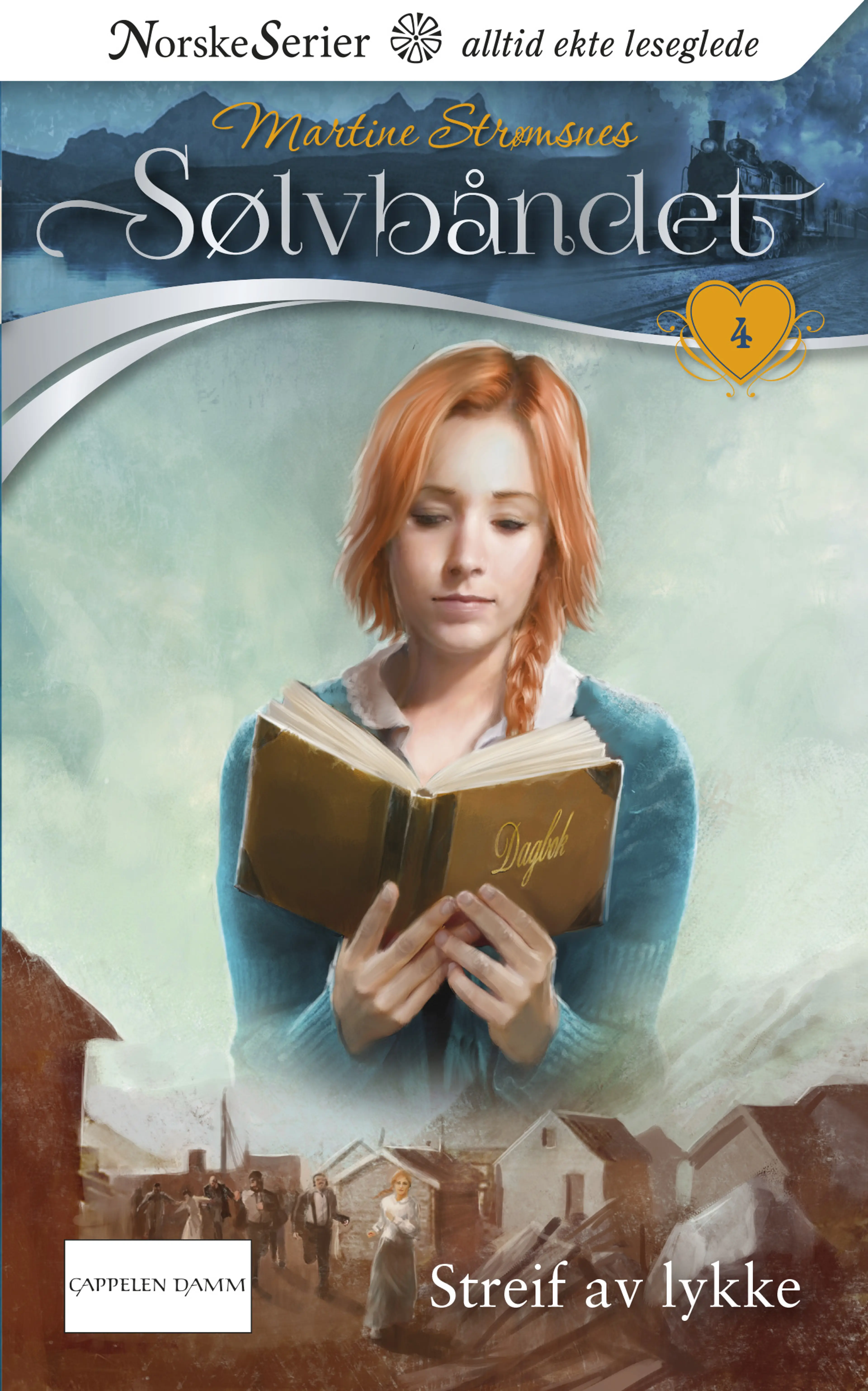 Omslag Streif av lykke av Martine Strømsnes (Heftet)