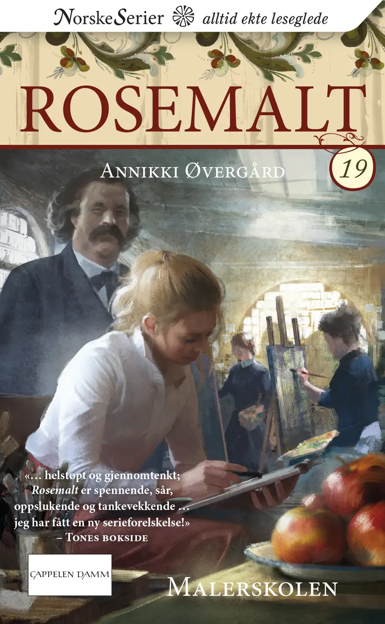 Omslag Malerskolen av Annikki Øvergård (Ebok)