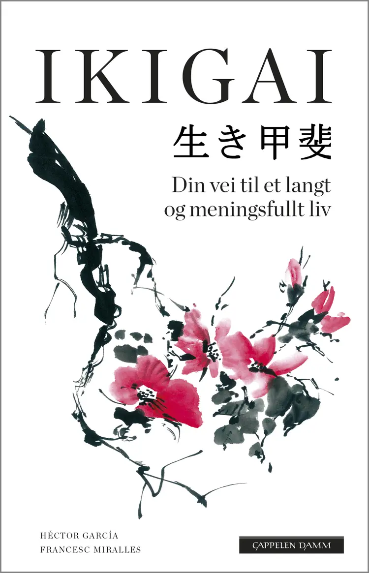 Omslag Ikigai av Francesc Miralles og Héctor García (Innbundet)