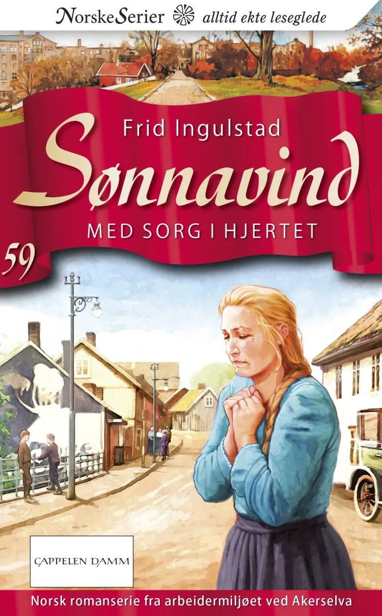 Omslag Med sorg i hjertet av Frid Ingulstad (Heftet)