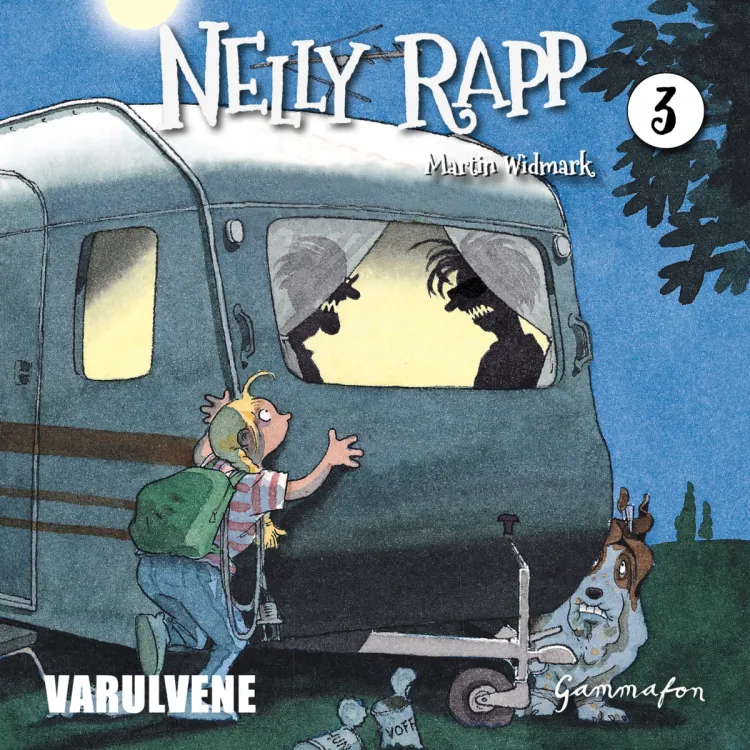 Omslag Nelly Rapp - Varulvene av Martin Widmark (Lydbok)
