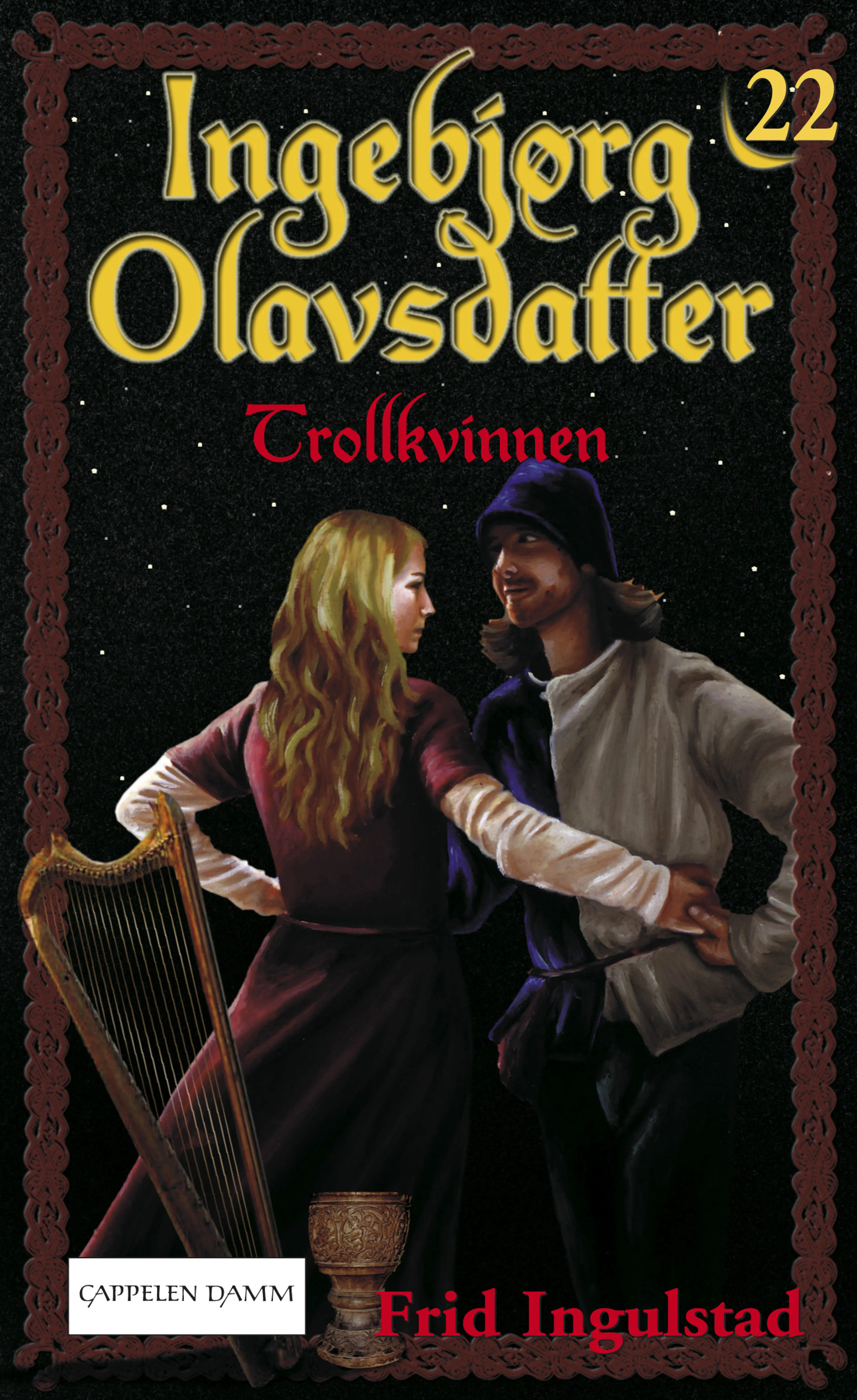 Omslag Trollkvinnen av Frid Ingulstad (Ebok)