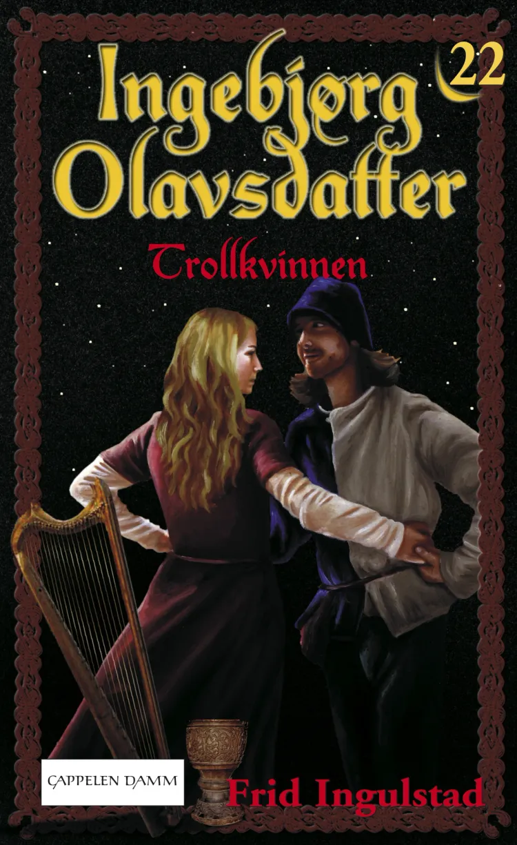 Omslag Trollkvinnen av Frid Ingulstad (Ebok)
