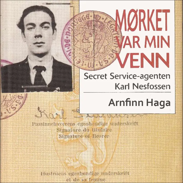 Omslag Mørket var min venn av Arnfinn Haga (Lydbok)