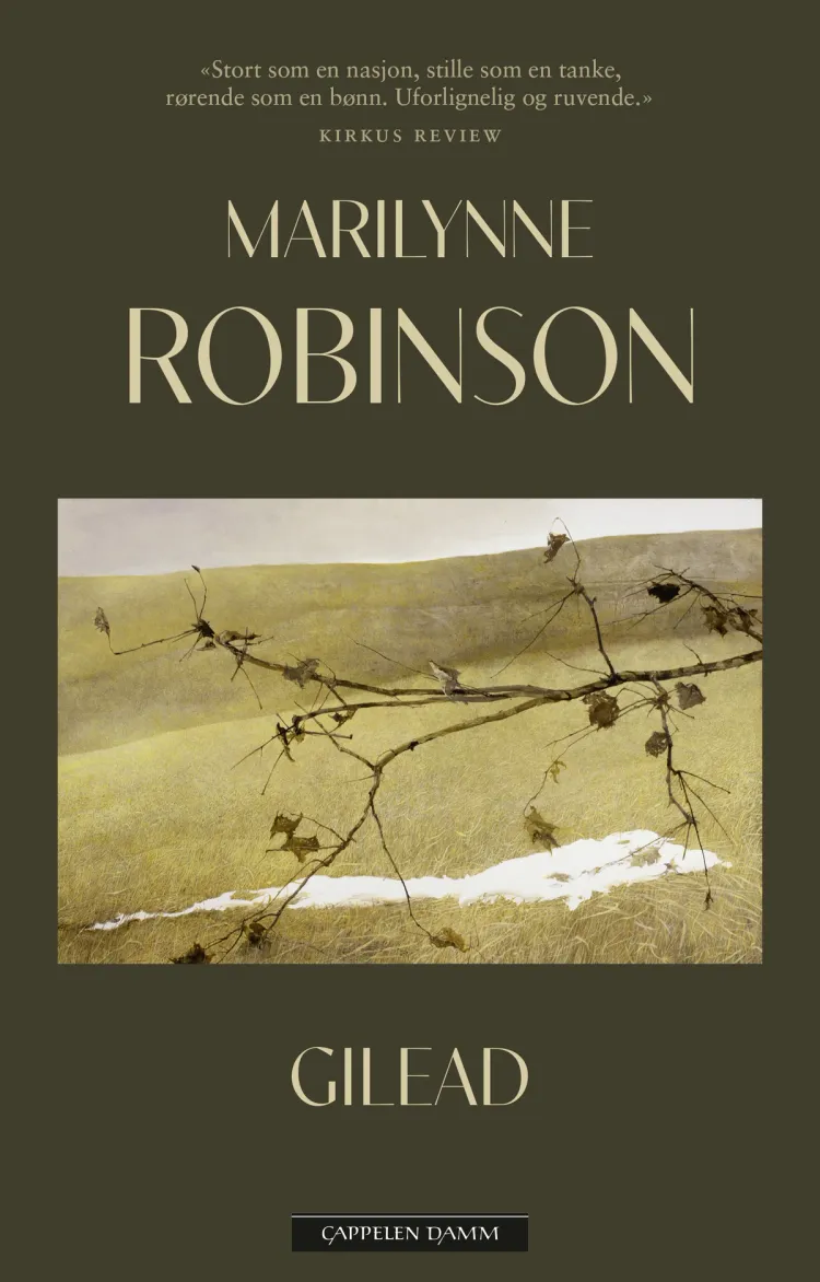 Omslag Gilead av Marilynne Robinson (Innbundet)