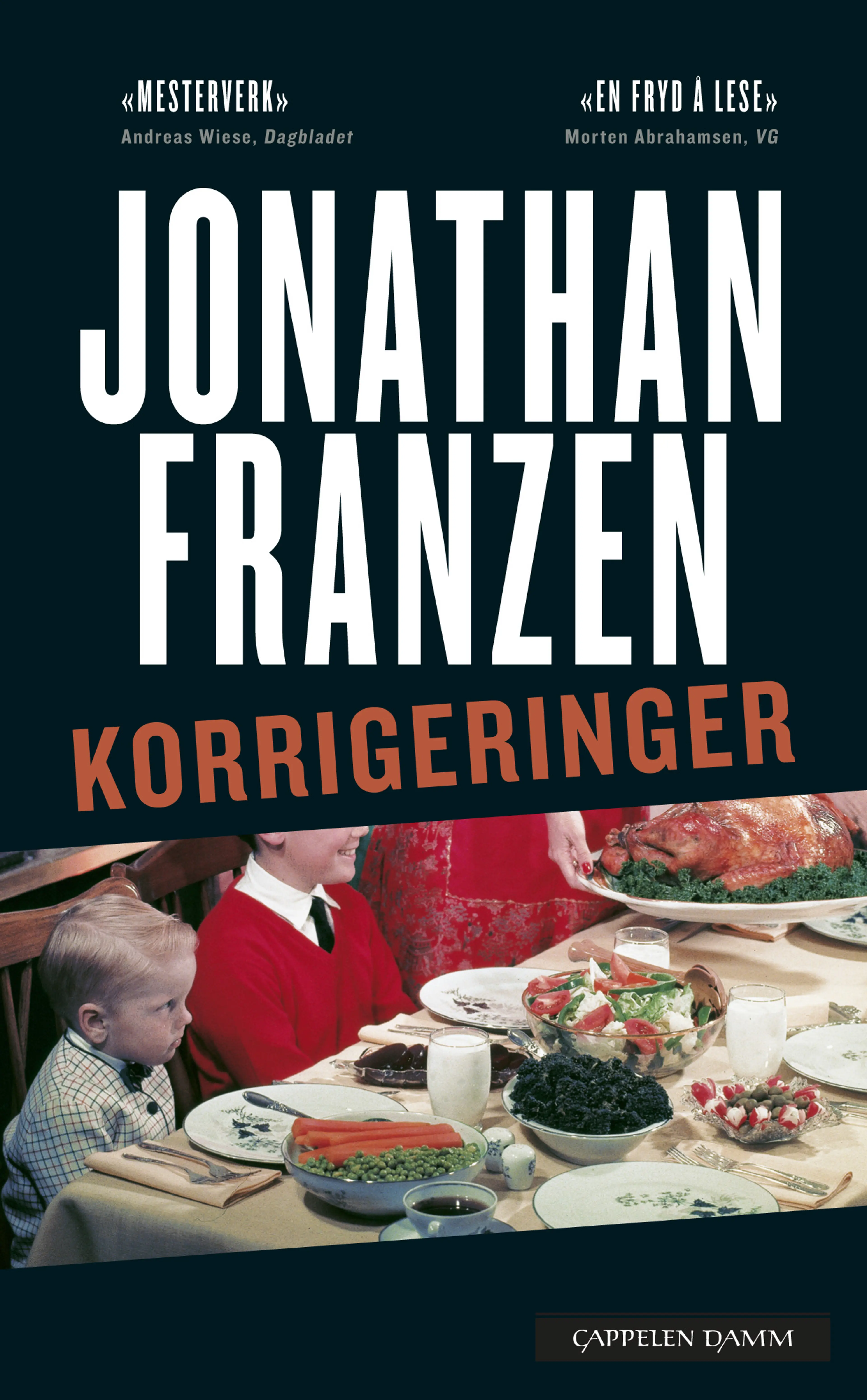 Omslag Korrigeringer av Jonathan Franzen (Ebok)