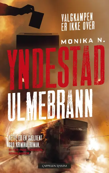 Omslag Ulmebrann av Monika N. Yndestad (Innbundet)