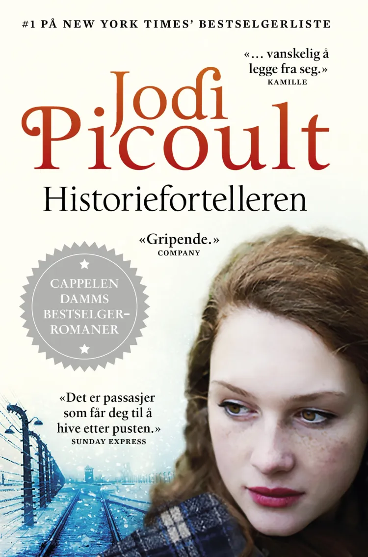 Omslag Historiefortelleren av Jodi Picoult (Heftet)