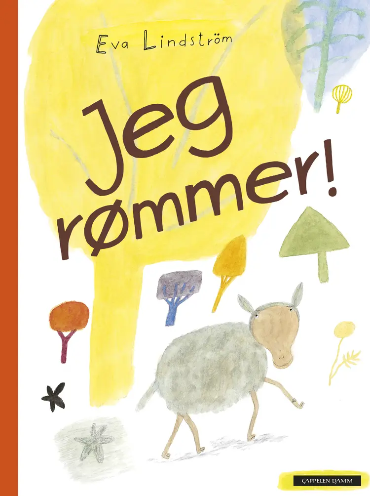 Omslag Jeg rømmer! av Eva Lindström (Innbundet)