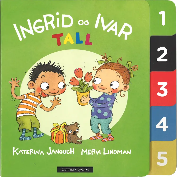 Omslag Ingrid og Ivar - tall av Katerina Janouch (Innbundet)