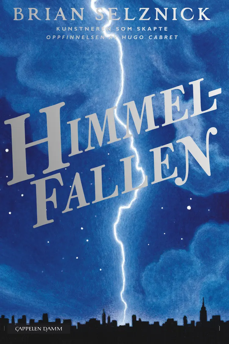 Omslag Himmelfallen av Brian Selznick (Innbundet)