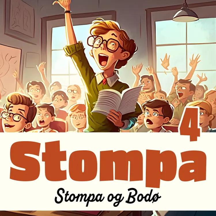 Omslag Stompa og Bodø av Anthony Buckeridge (Lydbok)