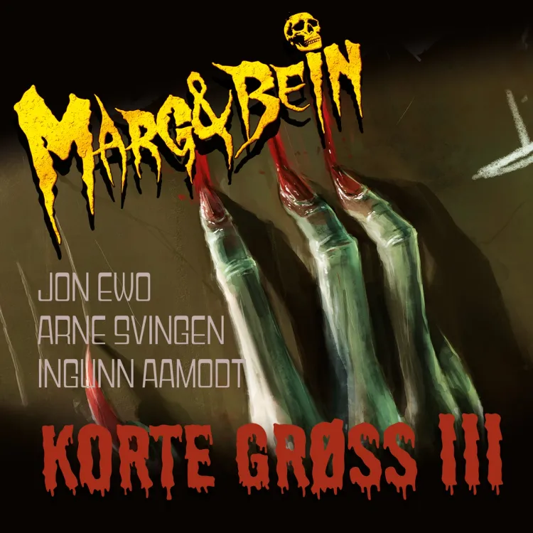 Omslag Korte grøss III av Arne Svingen, Jon Ewo og Ingunn Aamodt (Lydbok)