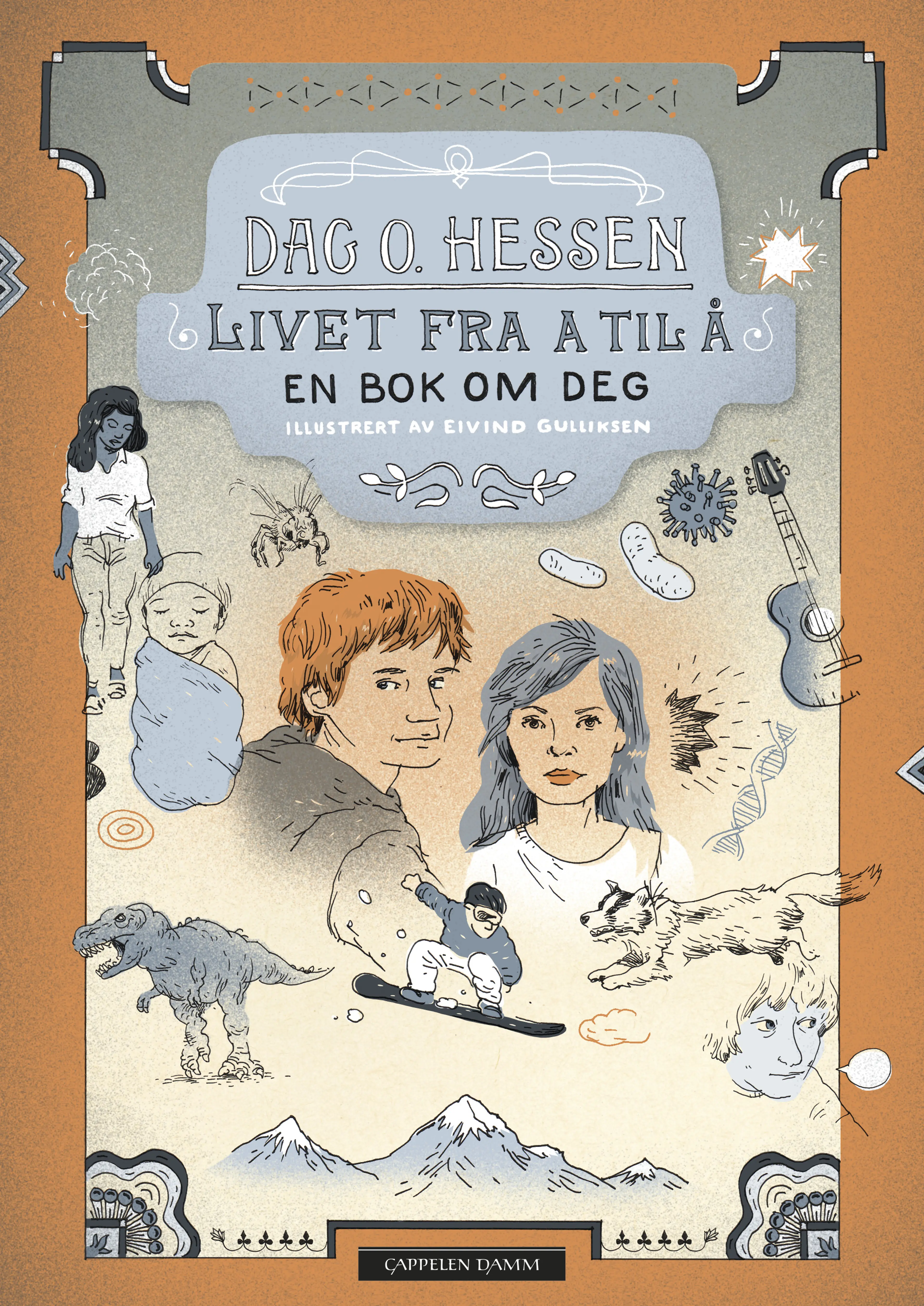 Omslag Livet fra A til Å av Dag O. Hessen (Innbundet)