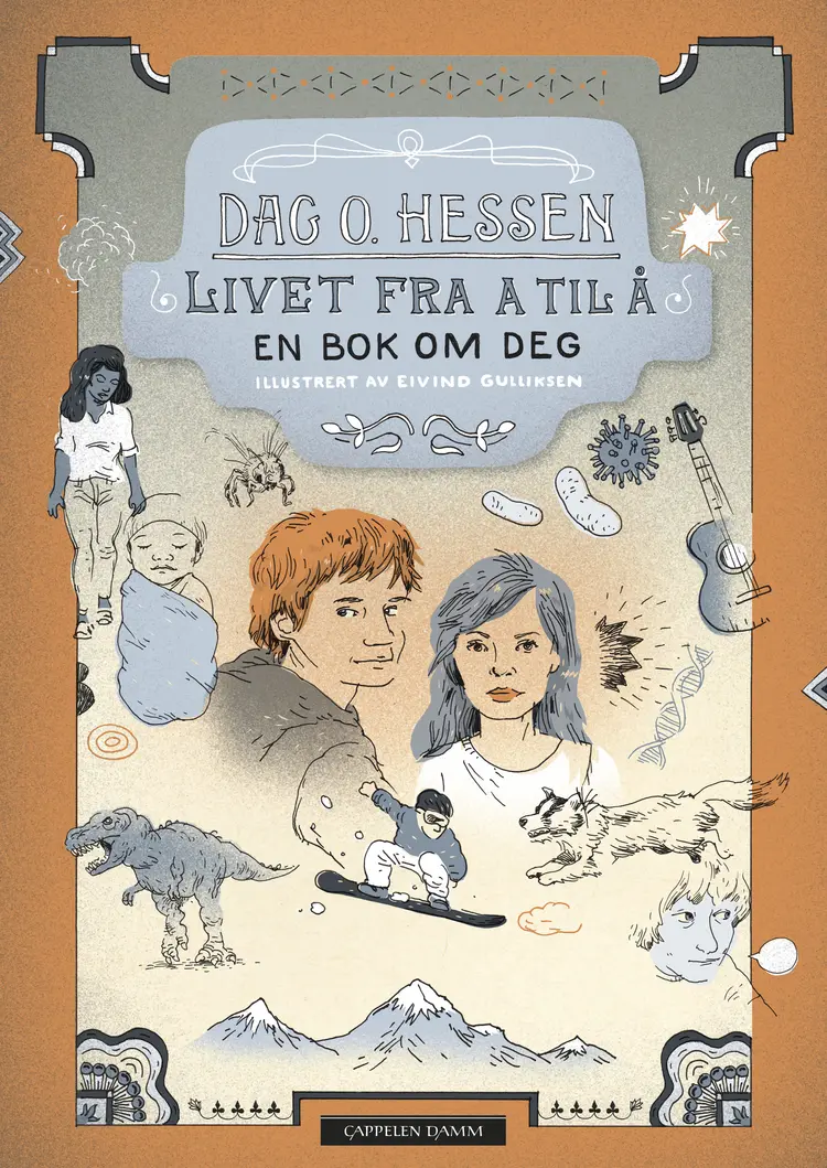 Omslag Livet fra A til Å av Dag O. Hessen (Innbundet)
