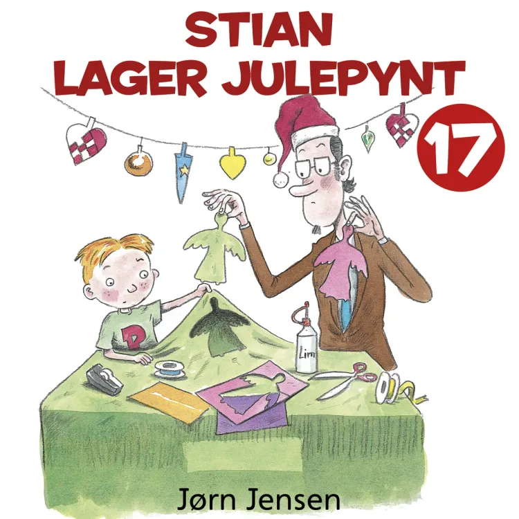 Omslag Stian lager julepynt av Jørn Jensen (Lydbok)