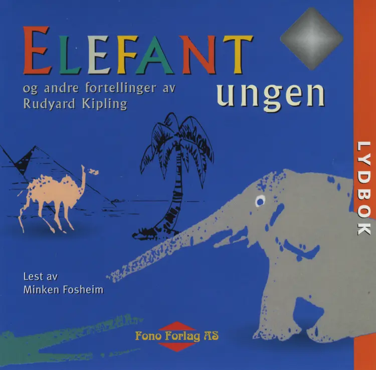 Omslag Elefantungen og andre fortellinger av Rudyard Kipling (Lydbok)