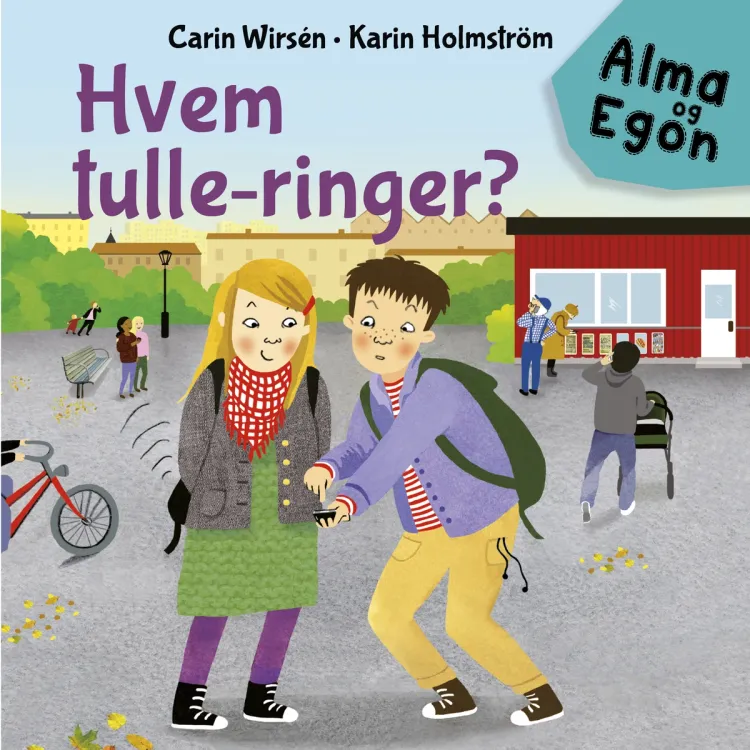 Omslag Hvem tulle-ringer? av Carin Wirsén (Lydbok)