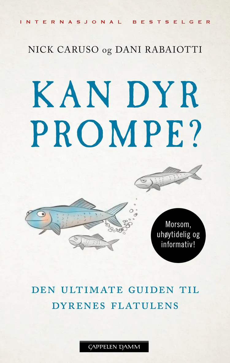 Omslag Kan dyr prompe? av Nick Caruso og Dani Rabaiotti (Innbundet)