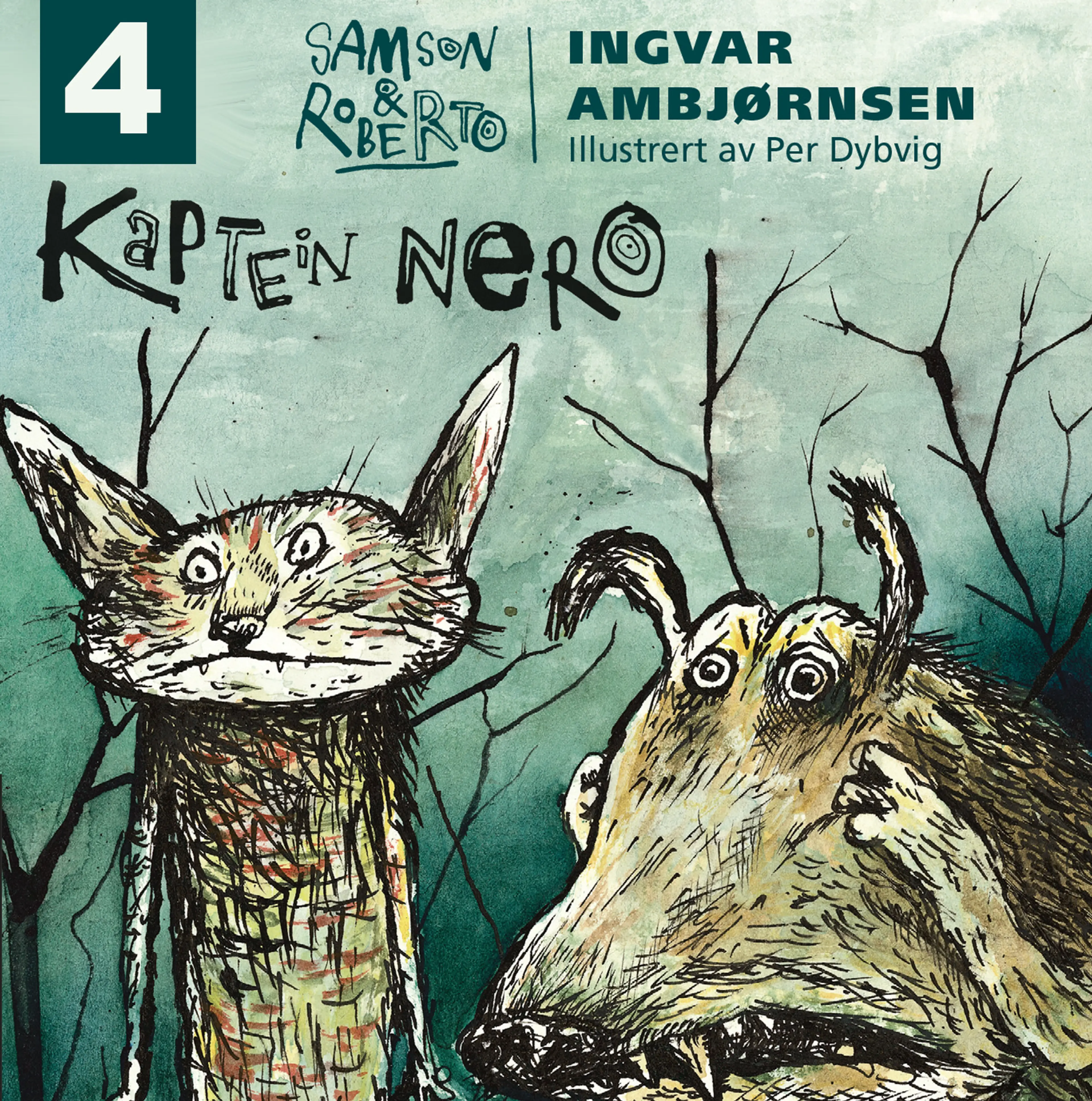 Omslag Kaptein Nero av Ingvar Ambjørnsen (Lydbok)
