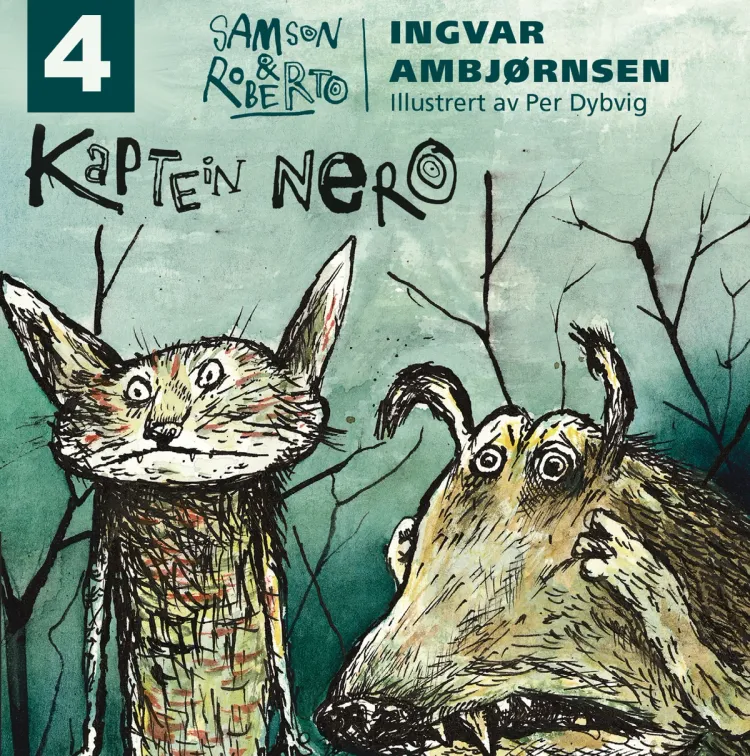 Omslag Kaptein Nero av Ingvar Ambjørnsen (Lydbok)