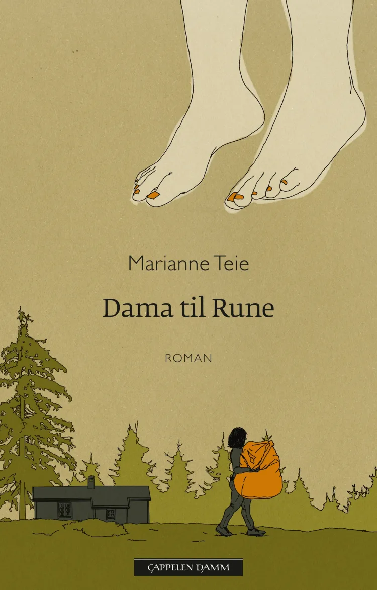 Omslag Dama til Rune av Marianne Teie (Ebok)