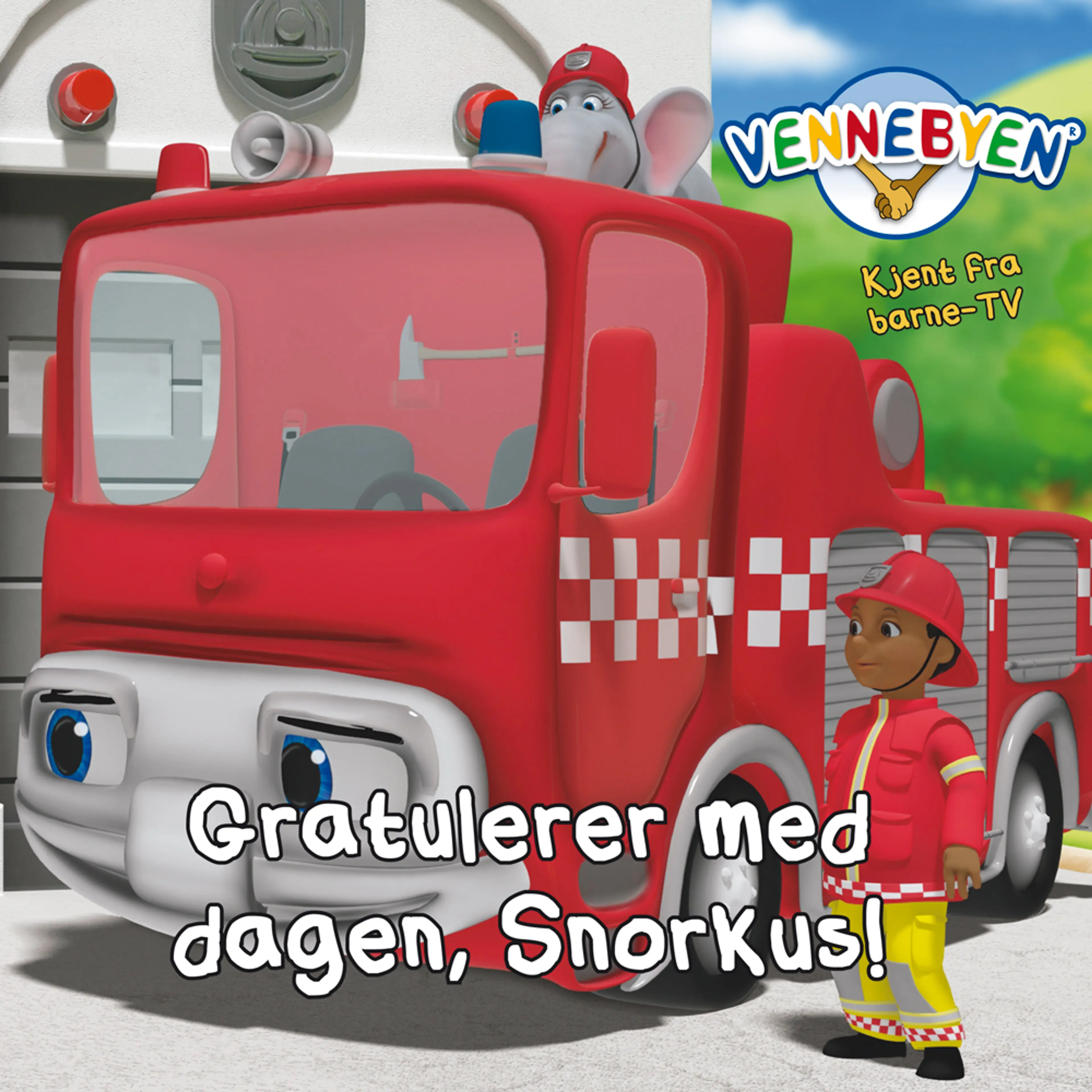 Omslag Vennebyen - Gratulerer med dagen, Snorkus! av City of Friends AS (Lydbok)