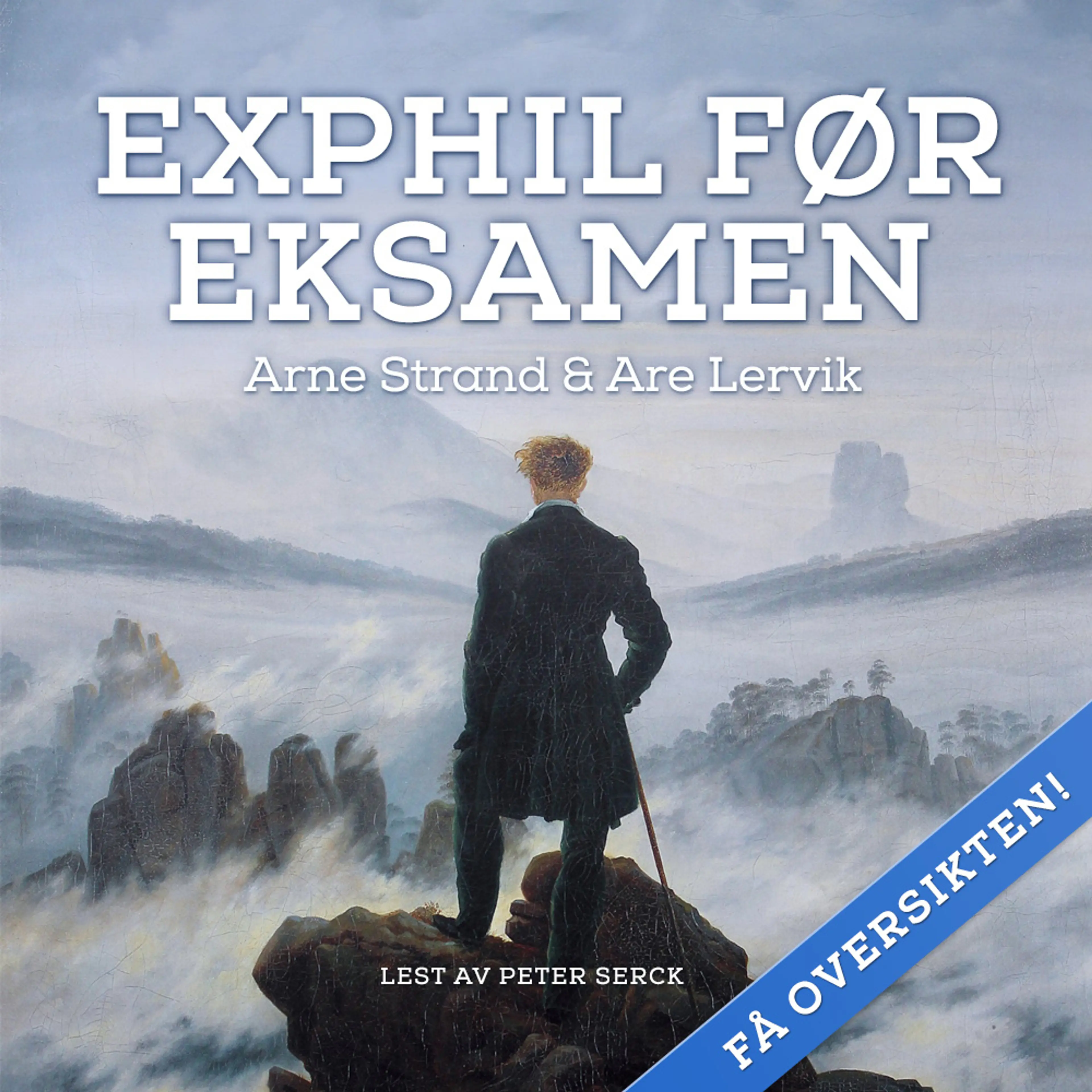 Omslag Exphil før eksamen av Arne Strand (Lydbok)